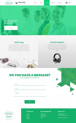 Website Design   # 1283513 für WordPress Homepage for Austria Helpline Wettbewerb