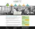Website design # 406366 for Please design me a catchy, professional but joyful homepage and subpages for habitZ! contest