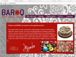 Website design # 148881 voor taartdecoratie barokstijl  wedstrijd
