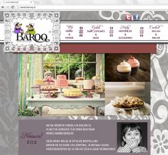 Website design # 152676 voor taartdecoratie barokstijl  wedstrijd