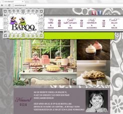 Website design # 152678 voor taartdecoratie barokstijl  wedstrijd