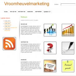 Website design # 70174 voor Ontwerp pakkende website voor werving en selectie van (online) marketing professionals wedstrijd