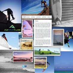 Website design # 74932 voor ADVANTURE - 