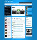 Website design # 97383 voor GoudaFM Website wedstrijd