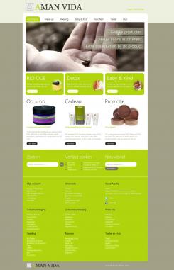 Website design # 102023 voor Wie perfectioneert onze bio-webwinkel? wedstrijd