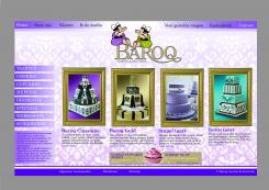 Website design # 152690 voor taartdecoratie barokstijl  wedstrijd