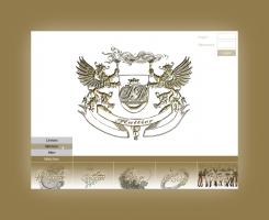 Website design # 4286 voor Webdesign & slogan voor nieuw internationaal ultra chique merk. wedstrijd