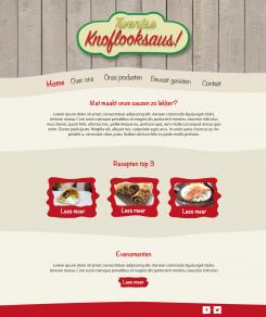 Website design # 473162 voor Website design voor een site voor sauzen  wedstrijd