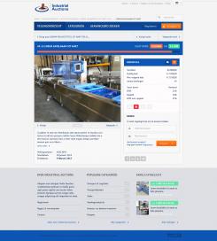 Website design # 167033 for International industrial auction site contest