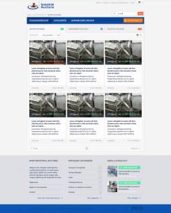 Website design # 166240 for International industrial auction site contest