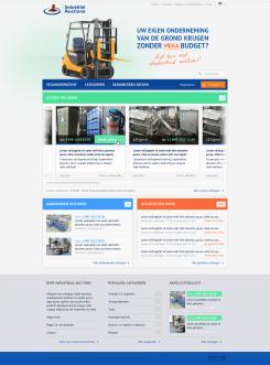 Website design # 166241 for International industrial auction site contest