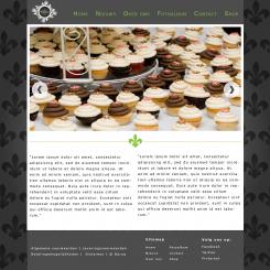 Website design # 149009 voor taartdecoratie barokstijl  wedstrijd