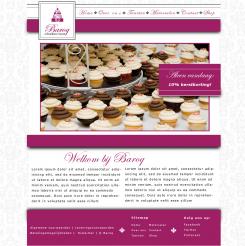 Website design # 151231 voor taartdecoratie barokstijl  wedstrijd