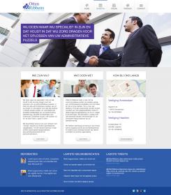 Website design # 227532 voor Website design administratiekantoor wedstrijd