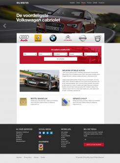 Website design # 226637 voor Website voor een nieuw autobedrijf wedstrijd