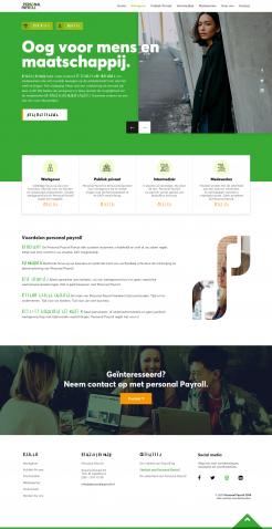 Website design # 943716 for Redesign of an existing website of a payroll company contest