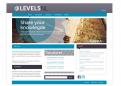 Website design # 77422 voor Ontwerp een website voor een loopbaanverbeteraar voor young professionals, naam: Levels.nl wedstrijd