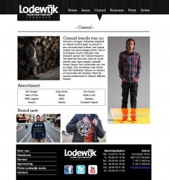 Website design # 142907 voor Hoe moet een actuele modewinkel zich online laten zien? Laat het maar zien ! wedstrijd