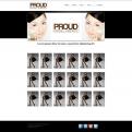 Website design # 35061 voor Website voor modellenbureau voor donkere modellen wedstrijd