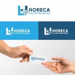 Website design # 1250891 voor Logo en huisstijl voor een Luchttechniekbedrijf gespecialiseerd in de Horeca Branche wedstrijd