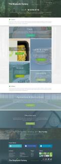 Website design # 437640 for The Bioplastic Factory..we do good, but we want to do great with our new website! contest