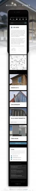 Website design # 497175 voor Digitale Architectuurgids Almere wedstrijd