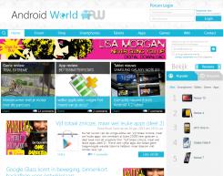 Website design # 159197 voor Nieuw uiterlijk voor grootste Android-website van NL en BE wedstrijd