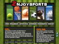 Website design # 85303 voor 2NJoySports wedstrijd