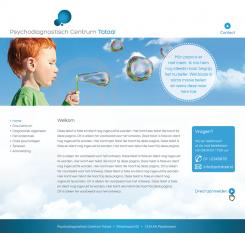 Website design # 400287 voor Maak een mooie website voor een Psychodiagnostich Centrum wedstrijd