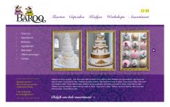 Website design # 152646 voor taartdecoratie barokstijl  wedstrijd