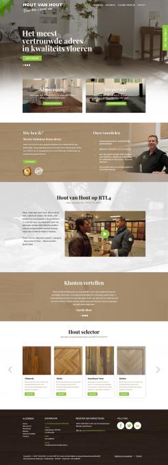 Website design # 590264 voor Hout van Hout wedstrijd