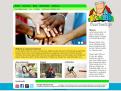 Website design # 296960 voor Ontwerp een vrolijke en kleurrijke website voor een buurt wedstrijd