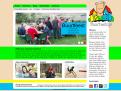 Website design # 291760 voor Ontwerp een vrolijke en kleurrijke website voor een buurt wedstrijd