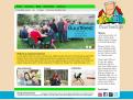 Website design # 292174 voor Ontwerp een vrolijke en kleurrijke website voor een buurt wedstrijd