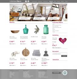 Website design # 22955 voor Redesign voor website met shop wedstrijd