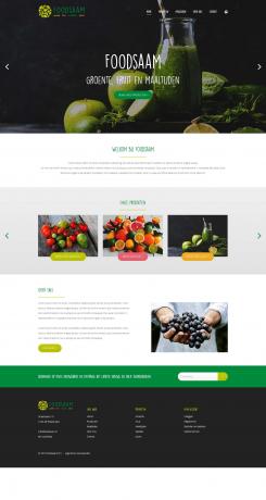 Website design # 813817 voor Foodsaam.com wedstrijd