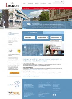 Website design # 478792 voor Ontwerp een nieuwe uitstraling voor onze website wedstrijd