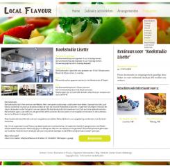 Website design # 18259 voor Smaakvol webdesign voor een culinair evenementenbureau wedstrijd