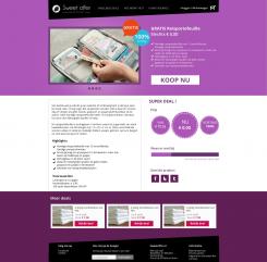 Website design # 306360 voor Nieuw design voor Dagaanbieder wedstrijd