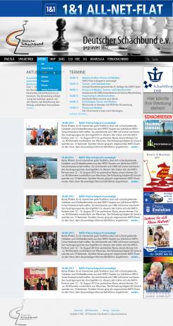 Website Design   # 241302 für Webdesign für einen deutschlandweit tätigen Sportverband (Schach) Wettbewerb