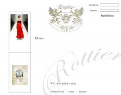 Website design # 4451 voor Webdesign & slogan voor nieuw internationaal ultra chique merk. wedstrijd