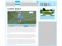 Website design # 120816 voor Golf op school wedstrijd