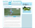 Website design # 120841 for Golf on school contest