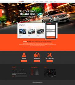 Website design # 219418 voor Website voor een nieuw autobedrijf wedstrijd