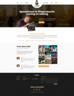 Website design # 276069 voor Ontwerp website voor dynamisch video productiebedrijf wedstrijd