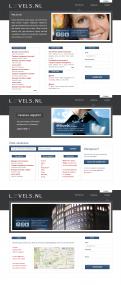 Website design # 79646 voor Ontwerp een website voor een loopbaanverbeteraar voor young professionals, naam: Levels.nl wedstrijd