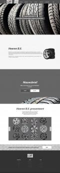 Website design # 700337 voor Ontwerp B2B Webshop autobanden en velg wedstrijd