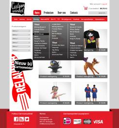 Website design # 144154 voor New Professional & Trendy design for our Website! wedstrijd