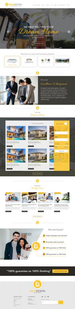 Website design # 1205594 voor Real Estate website platform wedstrijd