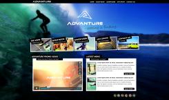 Website design # 76629 voor ADVANTURE - 